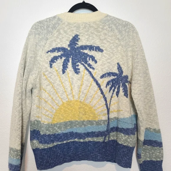FAHERTY Island Time Coastal Organic Cotton Cardigan NWT Size Small - Picture 11 of 11